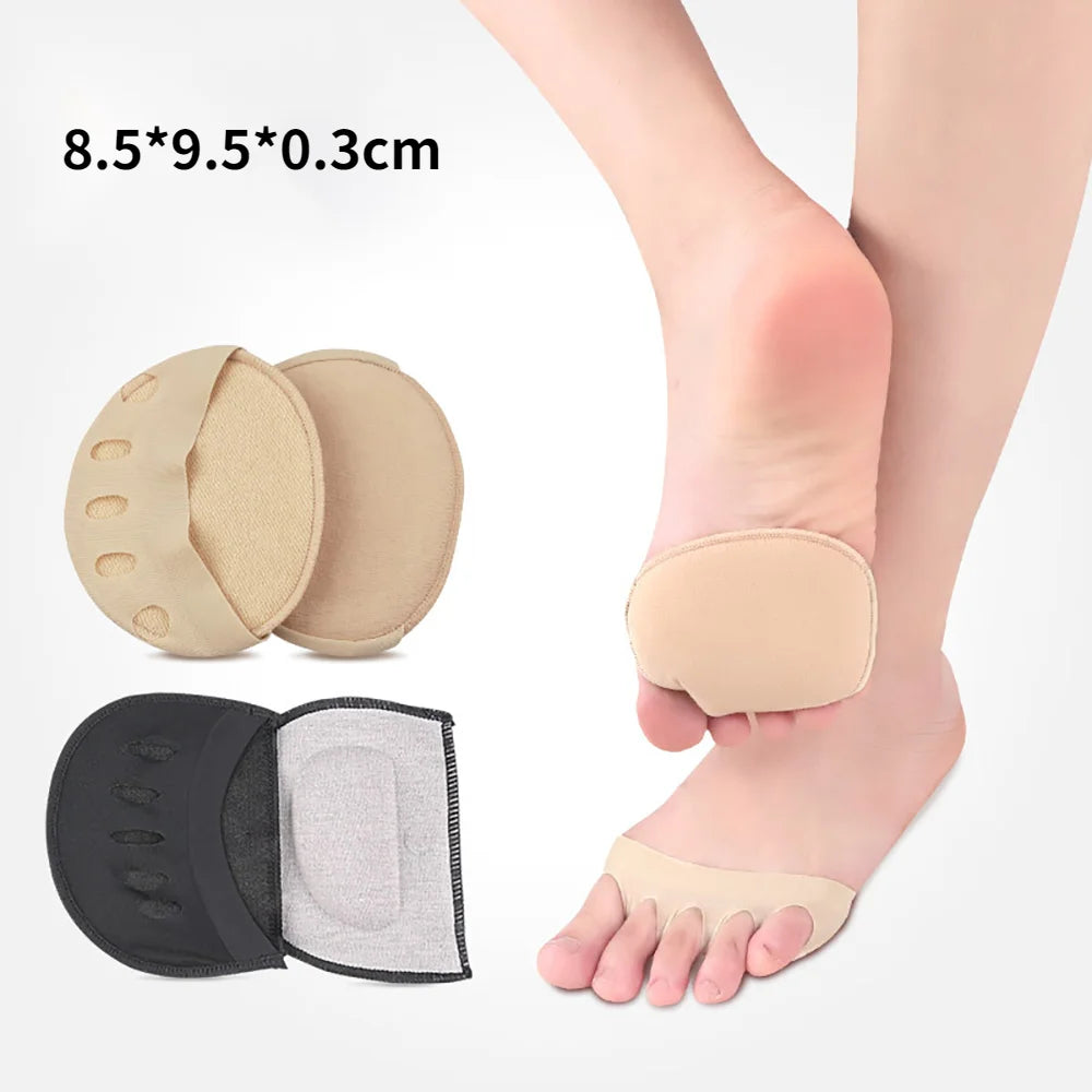 2Pcs Silicone Feet Care Socks Moisturizing Gel Heel Thin Socks with Hole Cracked Foot Skin Care Protectors Foot Pedicure Tools