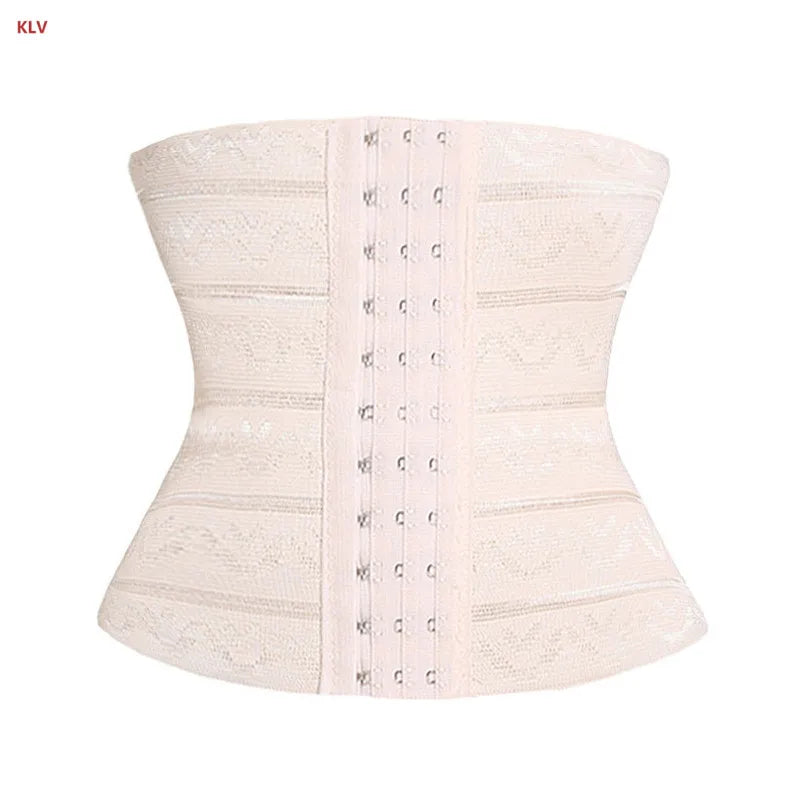 Womens Waist Trainer Hollow Tension Ventilation Slimming Corset Body Shaper Soft